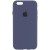 Чохол Silicone Case Full Protective (AA) для iPhone SE 2 / 3 (2020 / 2022) / iPhone 8 / iPhone 7, Темний Синій / Midnight Blue