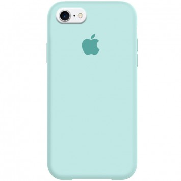 Чехол Silicone Case Full Protective (AA) для Apple iPhone SE 2 / 3 (2020 / 2022) / iPhone 8 / iPhone 7, Бирюзовый / Turquoise