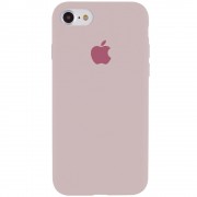Чехол Silicone Case Full Protective (AA) для Apple iPhone SE 2 / 3 (2020 / 2022) / iPhone 8 / iPhone 7, Серый/Lavender