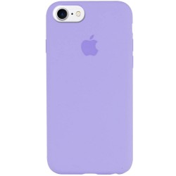 Чехол Silicone Case Full Protective (AA) для Apple iPhone SE 2 / 3 (2020 / 2022) / iPhone 8 / iPhone 7, Сиреневый / Dasheen