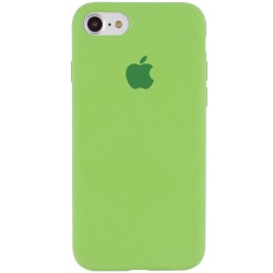 Чехол Silicone Case Full Protective (AA) для Apple iPhone SE 2 / 3 (2020 / 2022) / iPhone 8 / iPhone 7, Мятный / Mint