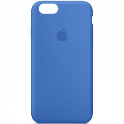 Чохол Silicone Case Full Protective (AA) для iPhone SE 2 / 3 (2020 / 2022) / iPhone 8 / iPhone 7, Синій / Capri Blue