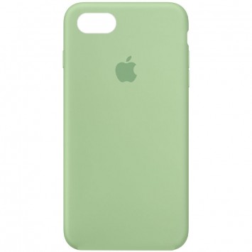 Чохол Silicone Case Full Protective (AA) для iPhone SE 2 / 3 (2020 / 2022) / iPhone 8 / iPhone 7, Зелений / Pistachio