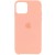 Чохол Silicone Case (AA) для Apple iPhone 11 Pro (5.8"), Рожевий / Light Flamingo