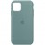 Чохол Silicone Case Full Protective (AA) для Apple iPhone 11 (6.1"), Зелений / Cactus