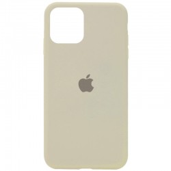 Чохол Silicone Case Full Protective (AA) для Apple iPhone 11 Pro Max (6.5"), Бежевый / Antigue White