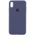 Чохол Silicone Case Full Protective (AA) для Apple iPhone XR (6.1"), Темний Синій / Midnight Blue
