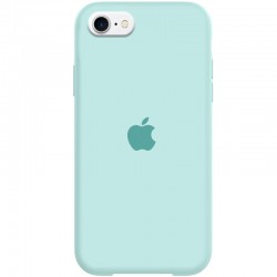 Чохол Silicone Case Full Protective (AA) для iPhone SE 2 / 3 (2020 / 2022) / iPhone 8 / iPhone 7, Бірюзовий / Turquoise
