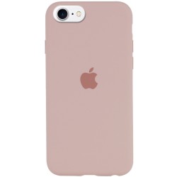 Чехол Silicone Case Full Protective (AA) для iPhone SE 2 / 3 (2020 / 2022) / iPhone 8 / iPhone 7, Розовый / Pink Sand
