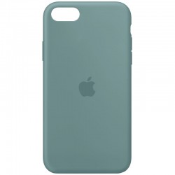 Чехол для iPhone SE 2 / 3 (2020 / 2022) / iPhone 8 / iPhone 7 - Silicone Case Full Protective (AA), Зеленый / Cactus