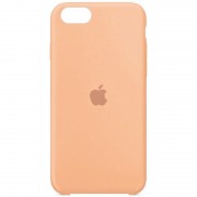 Чохол Silicone Case (AA) для Apple iPhone SE (2020), Помаранчевий / Cantaloupe