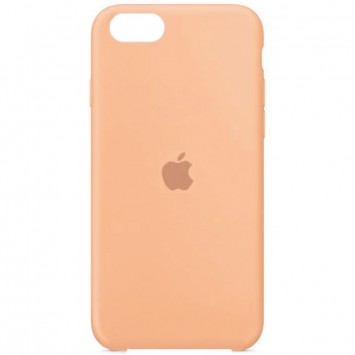 Чехол Silicone Case (AA) для iPhone SE 2 / 3 (2020 / 2022) / iPhone 8 / iPhone 7, Оранжевый / Cantaloupe