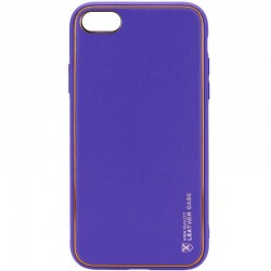 Шкіряний чохол Xshield для iPhone SE 2 / 3 (2020 / 2022) / iPhone 8 / iPhone 7, Фіолетовий / Ultra Violet