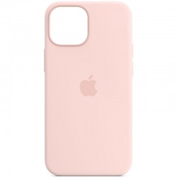 Чохол Silicone Case Full Protective (AA) для Apple iPhone 12 Pro / 12 (6.1"), Рожевий / Chalk Pink