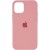 Чохол Silicone Case Full Protective (AA) для Apple iPhone 12 Pro Max (6.7"), Рожевий / Pink