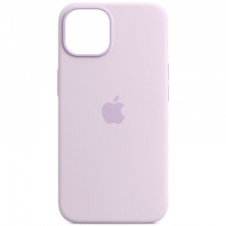Чехол Silicone Case Full Protective (AA) для Apple iPhone 13 (6.1"), Сиреневый / Lilac