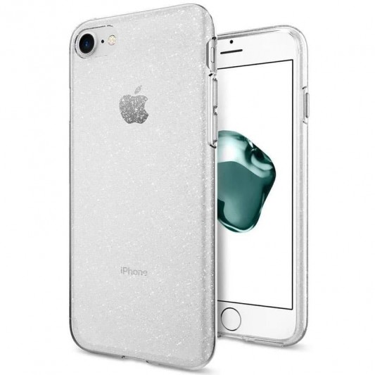 TPU чехол Molan Cano Jelly Sparkle для Apple iPhone SE 2 / 3 (2020 / 2022) / iPhone 8 / iPhone 7, Прозрачный