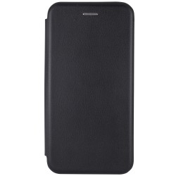 Кожаный чехол (книга) Classy для Samsung Galaxy A10s, Черный