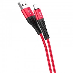 Дата кабель Hoco X38 Cool Lightning (1m), Красный