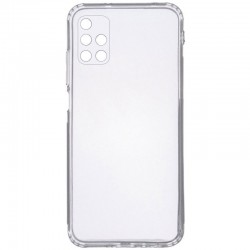 TPU чехол GETMAN Clear 1,0 mm для Samsung Galaxy M51, Бесцветный (прозрачный)