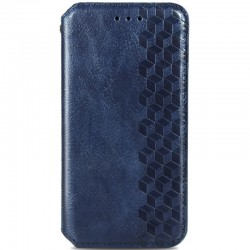Шкіряний чохол книжка GETMAN Cubic (PU) для Samsung Galaxy A52 4G / A52 5G / A52s, Синій