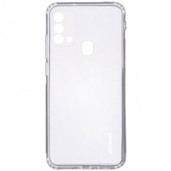 TPU чохол GETMAN Clear 1,0 mm для Samsung Galaxy M21s, Безбарвний (прозорий)