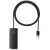 Переходник HUB Baseus Lite Series 4-Port USB-A HUB Adapter (USB-A to USB 3.0*4) 25cm (WKQX), Черный