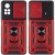 Ударопрочный чехол Camshield Serge Ring для Xiaomi Poco X4 Pro 5G, Красный