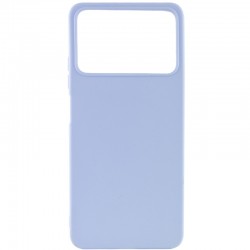 Силиконовый чехол Candy для Xiaomi Poco X4 Pro 5G, Голубой / Lilac Blue