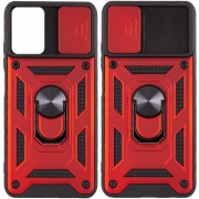 Ударопрочный чехол Camshield Serge Ring для Xiaomi Poco M5, Красный
