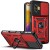 Ударопрочный чехол Camshield Serge Ring для Xiaomi Poco F4 GT, Красный