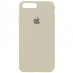 Чехол для iPhone 7 plus / 8 plus (5.5") - Silicone Case Full Protective (AA), Бежевый / Antigue White