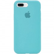 Чехол для iPhone 7 plus / 8 plus (5.5") - Silicone Case Full Protective (AA), Бирюзовый / Marine Green