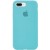 Чехол для iPhone 7 plus / 8 plus (5.5") - Silicone Case Full Protective (AA), Бирюзовый / Marine Green
