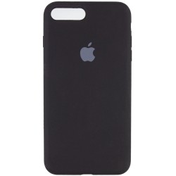 Чехол для iPhone 7 plus / 8 plus (5.5") - Silicone Case Full Protective (AA), Черный/Black