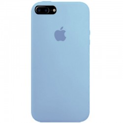 Чехол для iPhone 7 plus / 8 plus (5.5") - Silicone Case Full Protective (AA), Голубой / Lilac Blue