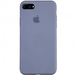 Чехол для iPhone 7 plus / 8 plus (5.5") - Silicone Case Full Protective (AA), Серый / Lavender