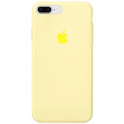Чехол для iPhone 7 plus / 8 plus (5.5") - Silicone Case Full Protective (AA), Желтый/Mellow Yellow