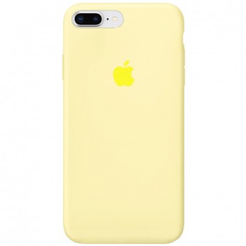 Чехол для iPhone 7 plus / 8 plus (5.5") - Silicone Case Full Protective (AA), Желтый/Mellow Yellow