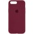 Чохол для iPhone 7 plus / 8 plus (5.5") - Silicone Case Full Protective (AA), Бордовий / Plum