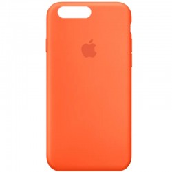 Чохол для iPhone 7 plus / 8 plus (5.5") - Silicone Case Full Protective (AA), Помаранчевий / Electric Orange