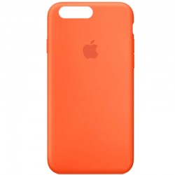 Чехол для iPhone 7 plus / 8 plus (5.5") - Silicone Case Full Protective (AA), Оранжевый / Electric Orange