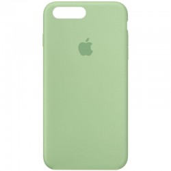 Чехол для iPhone 7 plus / 8 plus (5.5") - Silicone Case Full Protective (AA), Зеленый / Pistachio