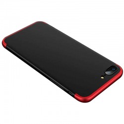 Пластиковая накладка iPhone 7 plus / 8 plus (5.5") - GKK LikGus 360 градусов (opp), Черный / Красный