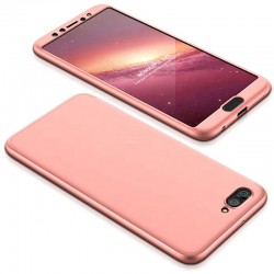 Пластиковая накладка для iPhone 7 plus / 8 plus (5.5") - GKK LikGus 360 градусов (opp), Розовый / Rose gold