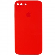 Чохол для iPhone 7 plus / 8 plus (5.5") - Silicone Case Square Full Camera Protective (AA), Червоний / Red