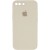Чехол для iPhone 7 plus / 8 plus (5.5") - Silicone Case Square Full Camera Protective (AA), Бежевый / Antigue White