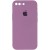 Чохол для iPhone 7 plus / 8 plus (5.5") - Silicone Case Square Full Camera Protective (AA), Ліловий / Lilac Pride
