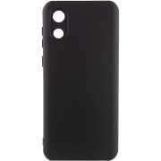 Чохол Silicone Cover Lakshmi Full Camera (A) для Samsung Galaxy A03 Core, Чорний / Black