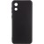 Чехол Silicone Cover Lakshmi Full Camera (A) для Samsung Galaxy A03 Core, Черный / Black